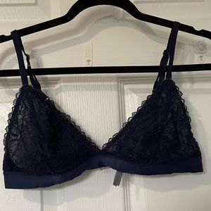 Blue bralette